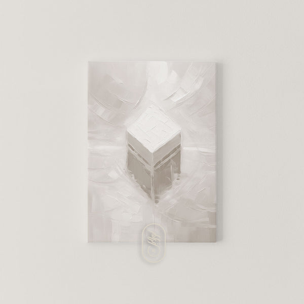 CANVAS | Modern Beige Abstract | Kaaba #2