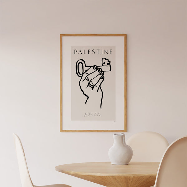 Palestine Illustration | Key #2