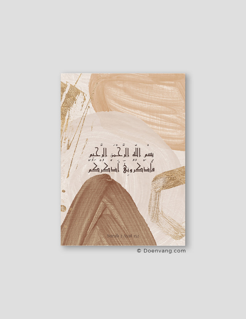 Surah 2 Ayat 152 | Almond Abstracts