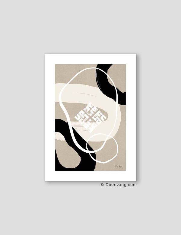 Scandinavian Abstract Kufic Muhammad (PBUH) - Doenvang